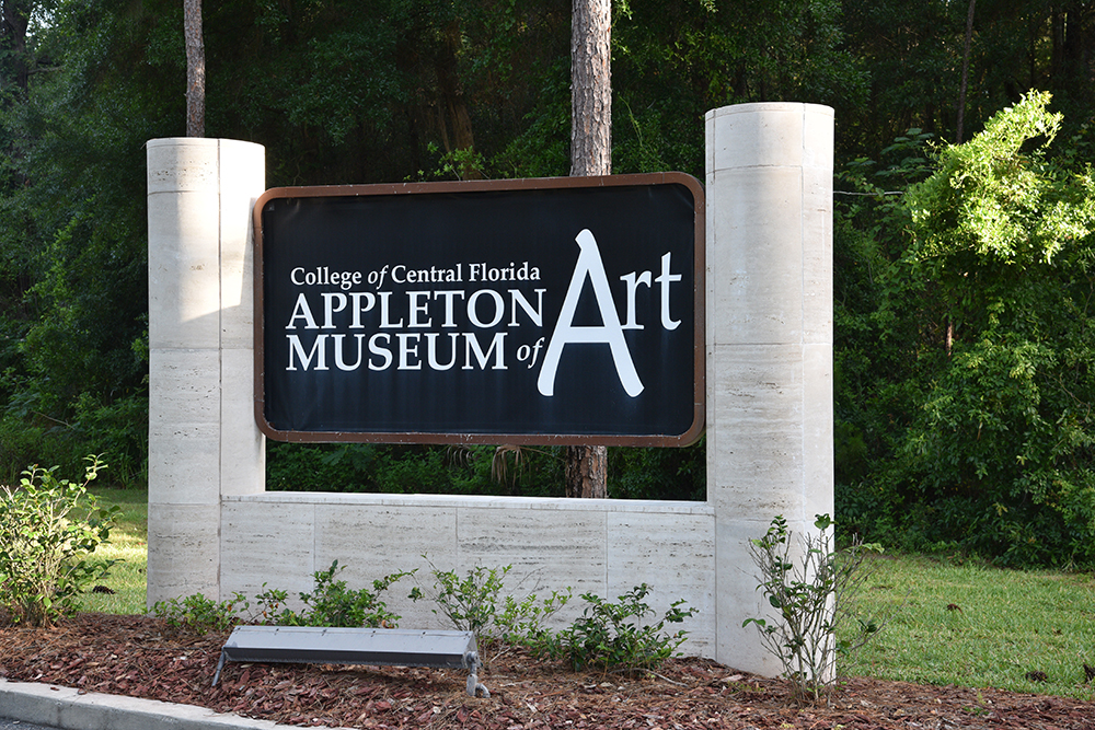 Appleton Museum of Art Sign