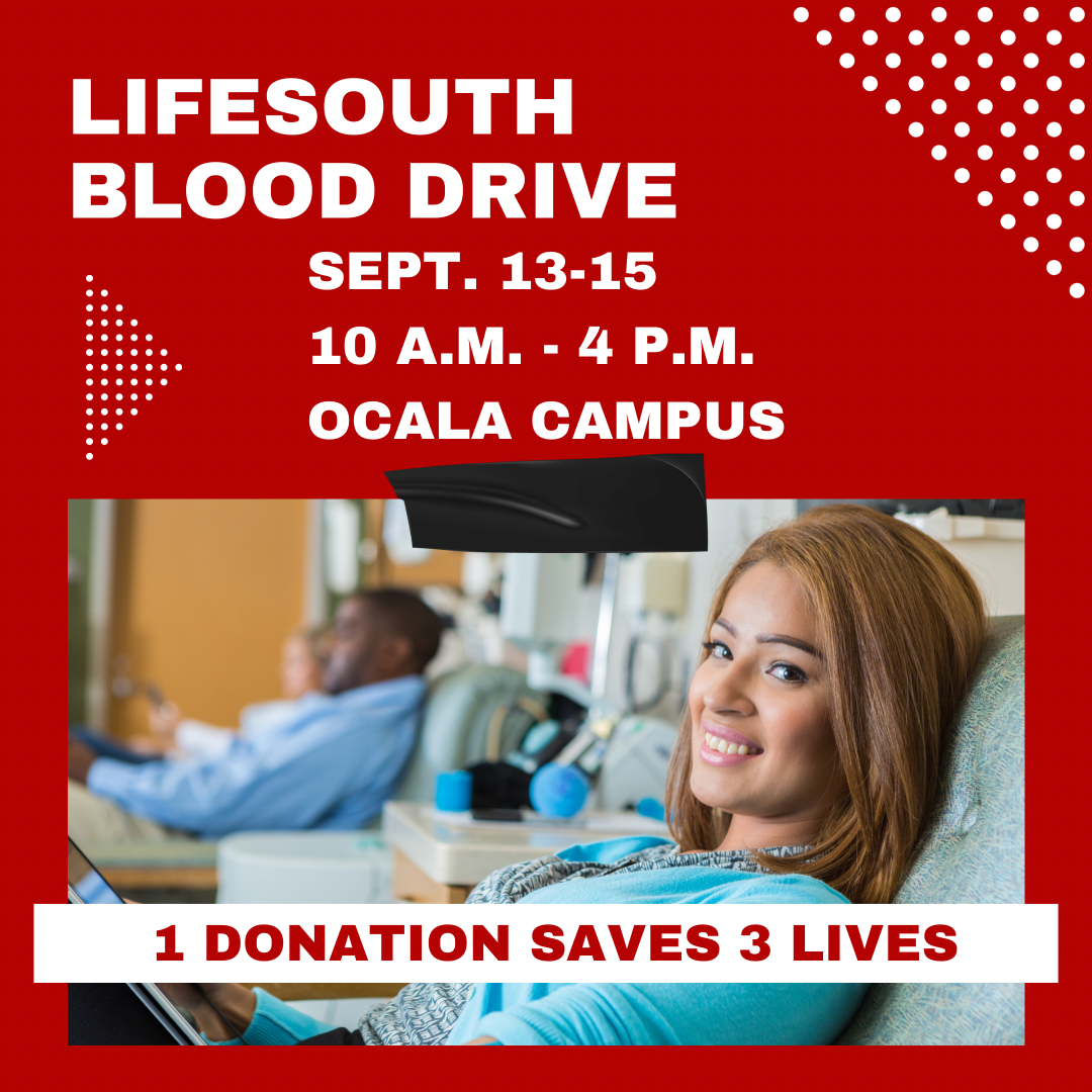 blood drive flyer