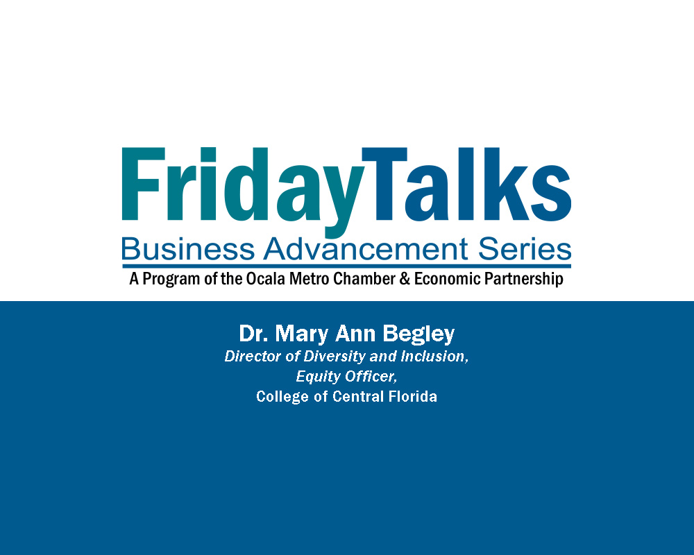 Friday Talks with Mary Ann Begley