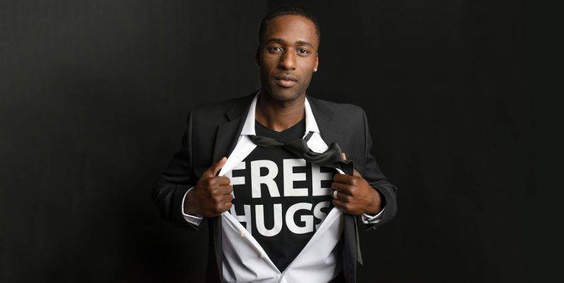 Free Hugs Guy Ken Nwadike