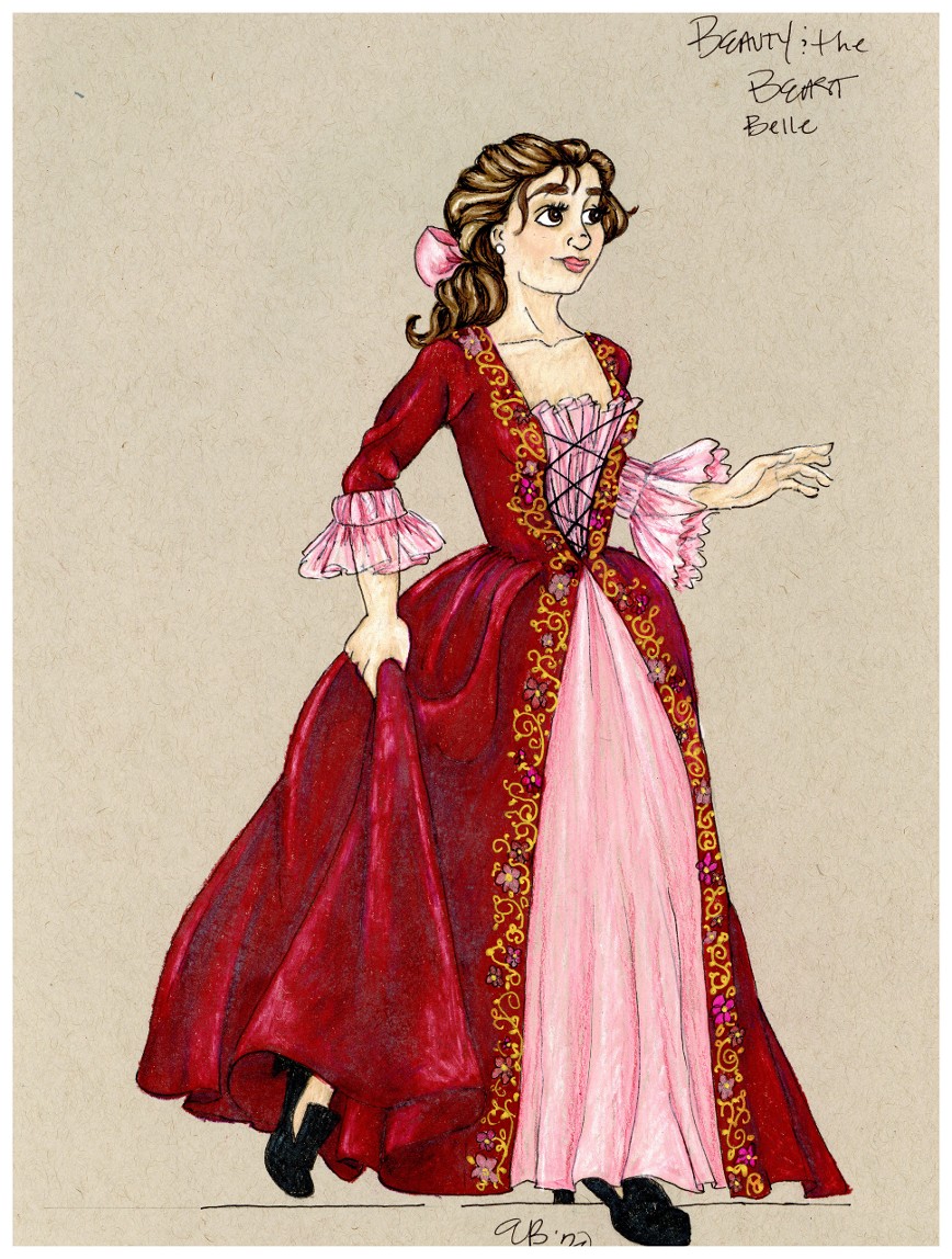 Drawing of Belle
