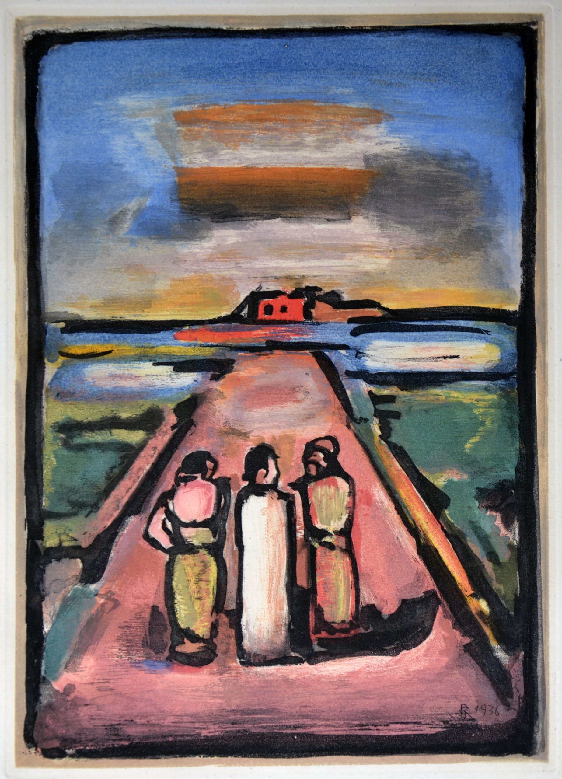 Large Crucifixon by Georges Rouault 